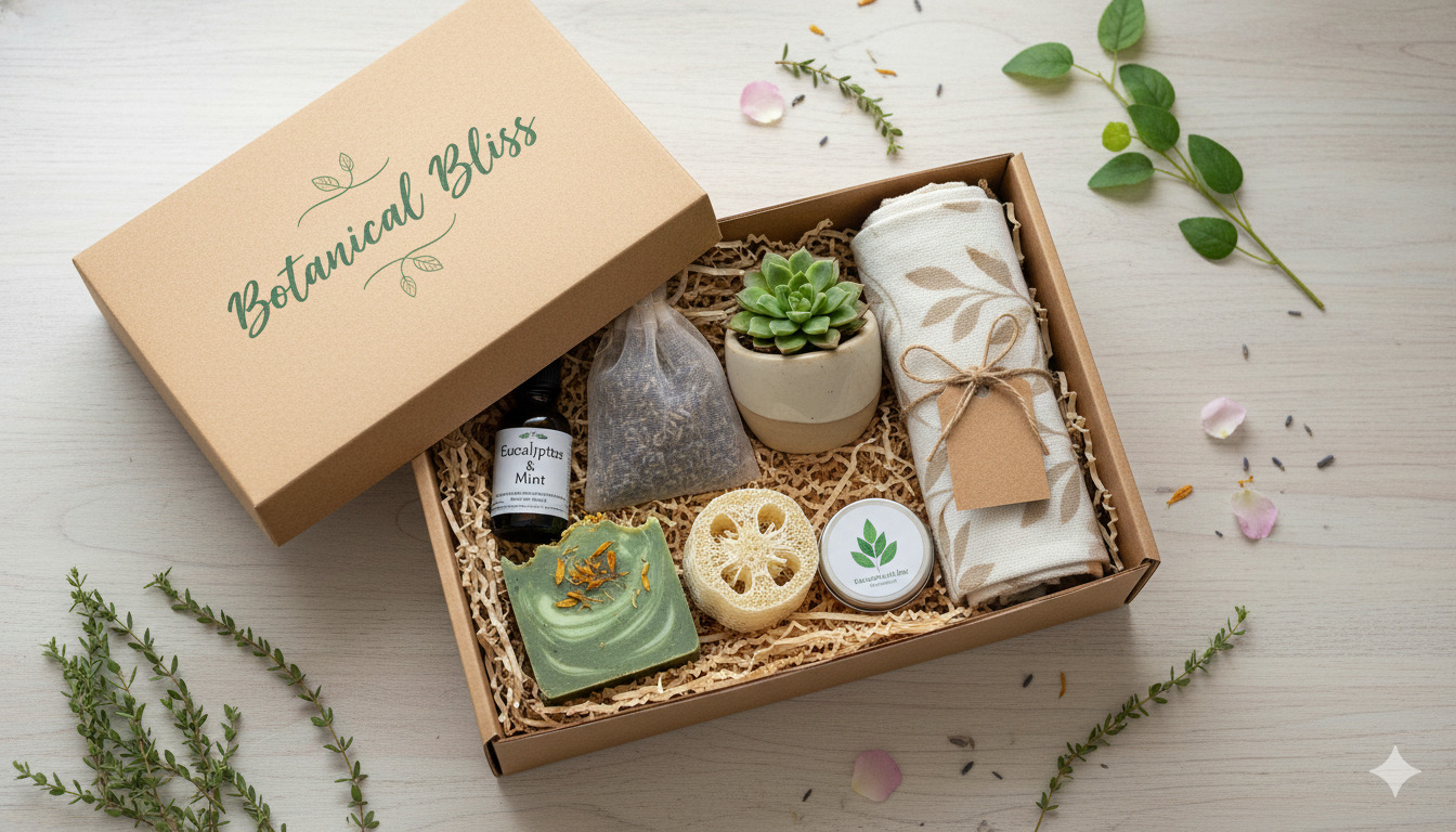Botanical Bliss curated gift box