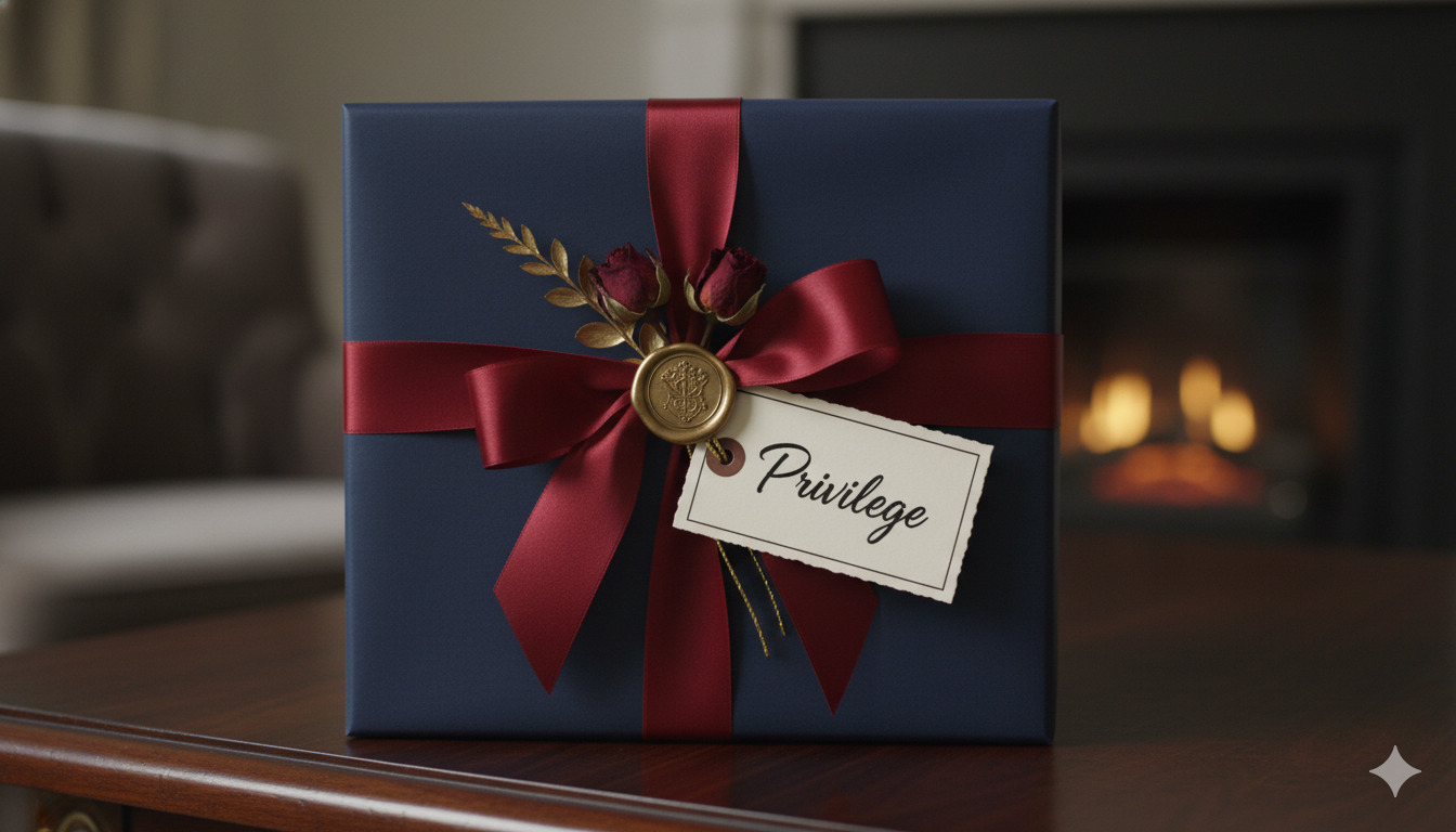 Premium gift wrapping style